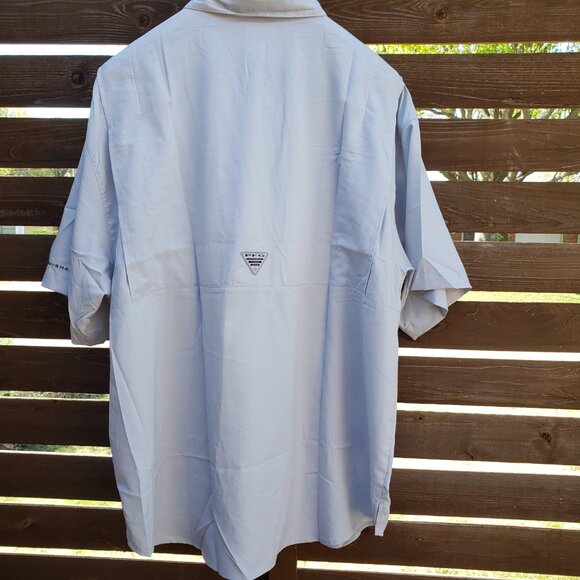BNWT Columbia Tamiami II Short Sleeve IN FOSSIL (XXL/2TG) - Picture 4 of 8